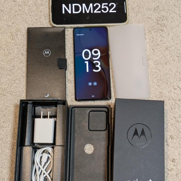 Motorola Edge Plus (2023) - Unlocked, Black, 512 GB, 8 GB