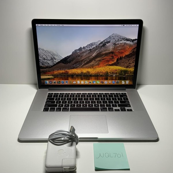 MacBook Pro 2012 (Retina) - 15 inch - 256 GB, Silver, 8 GB