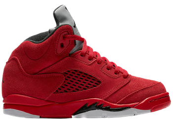 Jordan 5 Retro Red Suede (PS) for sale