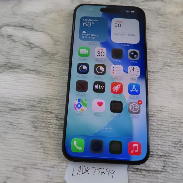 Apple iPhone 15 Pro Max - Unlocked, 256 GB, Black, A2849