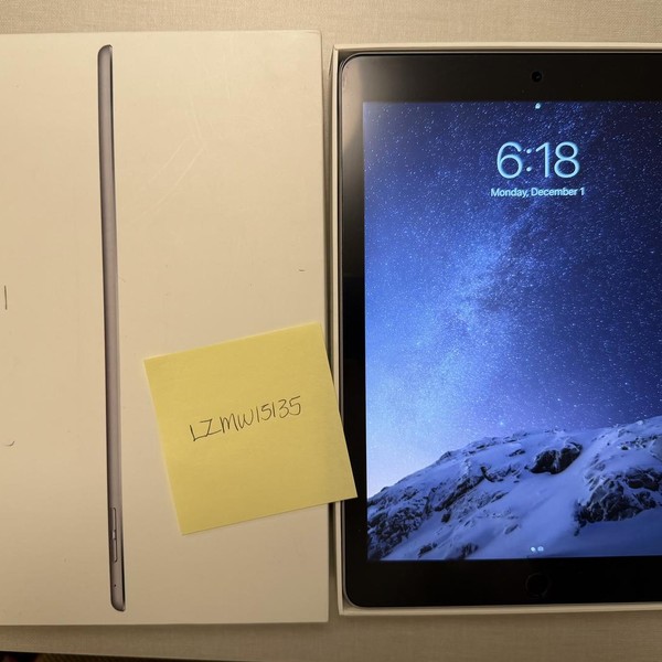 Apple iPad Air 2 - Wi-Fi, 16 GB, Gray