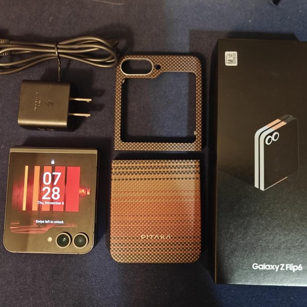 Samsung Galaxy Z Flip6 - Unlocked, 512 GB, Black, 12 GB, SM-F741U1