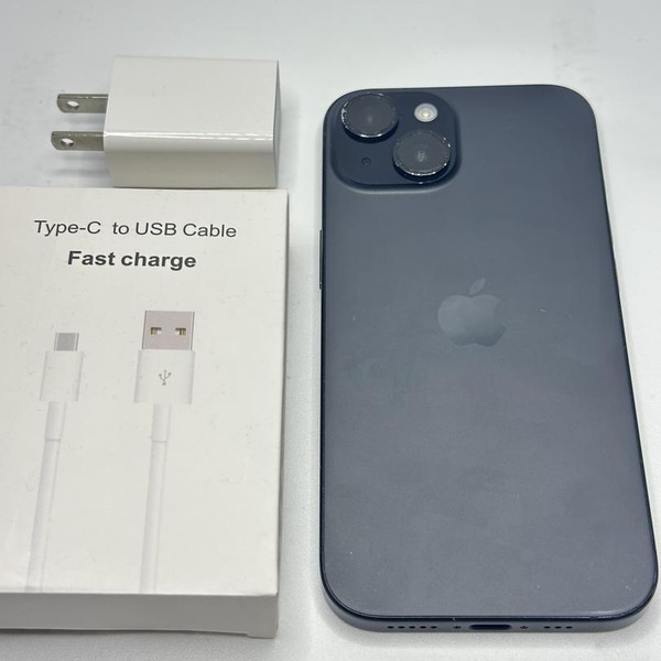 Apple iPhone 15 - Unlocked, 128 GB, Black, A2846