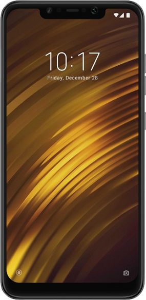Xiaomi Pocophone F1 - Unlocked Non-US, Black, 6 GB