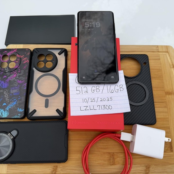 OnePlus 13 - Unlocked, 512 GB, Black Eclipse, 16 GB