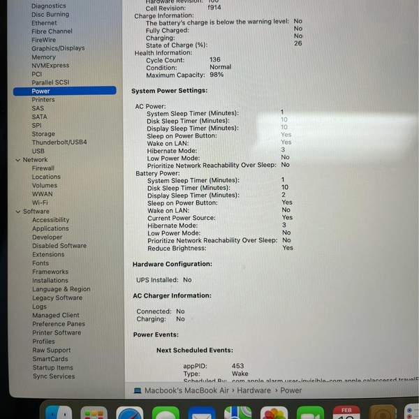 MacBook Air 2022 (M2) - 13 inch - 512 GB, Midnight, 8 GB, Apple M2