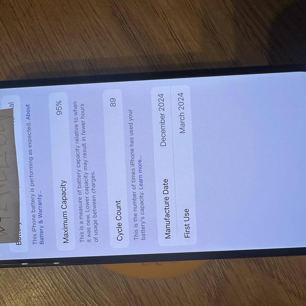 Apple iPhone 15 - Unlocked, 128 GB, Black, A2846