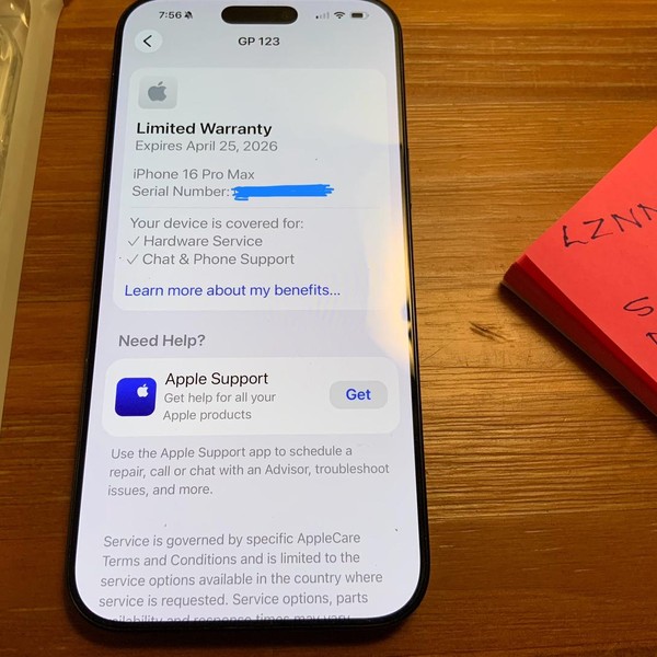 Apple iPhone 16 Pro Max - Unlocked, 256 GB, Black, A3084