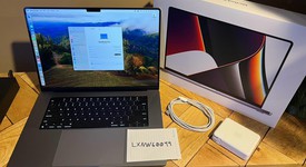 Good
													MacBook Pro 2021 - 16" - Apple M1 Max, Gray, 1 TB, 32 GB, photo 1 of 6