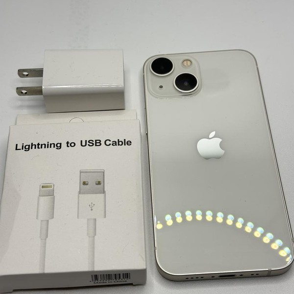 Apple iPhone 13 Mini - Unlocked, 128 GB, Starlight, A2481