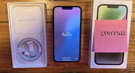 Mint
													Apple iPhone 14 - T-Mobile, Midnight, 128 GB, A2649, photo 1 of 8