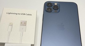 Good
													Apple iPhone 12 Pro - Unlocked, Pacific Blue, 128 GB, A2341, photo 4 of 4