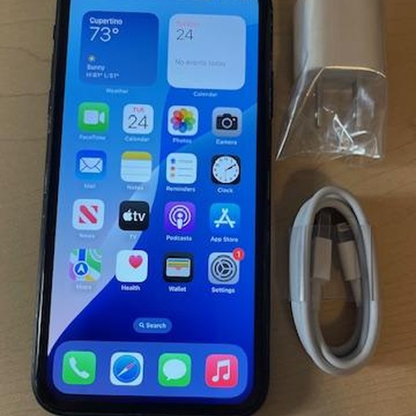 Apple iPhone Xr - Unlocked, 64 GB, Black, A1984