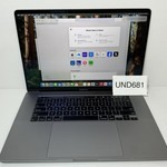 Good MacBook Pro 2019 - 16 inch - 512 GB, Gray, 16 GB, Intel Core i7