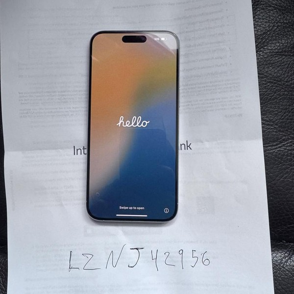 Apple iPhone 15 Pro Max - Unlocked, 256 GB, White, A2849