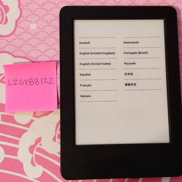 Amazon Kindle Paperwhite - Amazon, 4 GB, Black