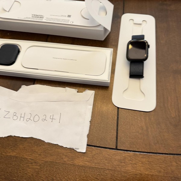 Apple Watch Series 10 46mm - Black, A2999 - GPS, Aluminum