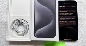 Mint
													Apple iPhone 15 Pro Max - Unlocked, Black, 256 GB, A2849, photo 1 of 14