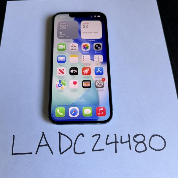 Apple iPhone 13 - Unlocked, 256 GB, Blue, A2482