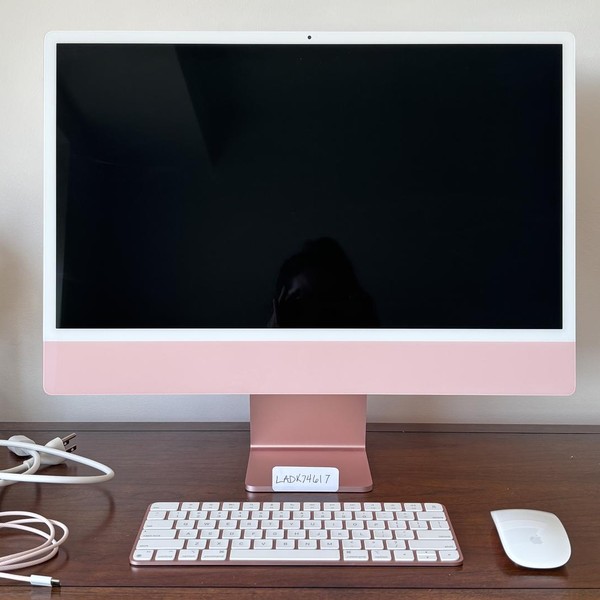 iMac 2023 24 inch - 256 GB, Pink, 8 GB, Apple M3, WiFi Only, 8-core GPU