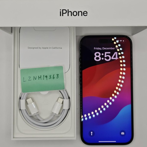 Apple iPhone 15 - Unlocked, 128 GB, Black, A2846