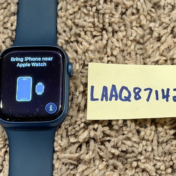 Apple Watch Series 7 45mm - Blue, A2474 - GPS, Aluminum