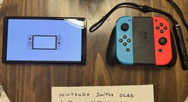 Good
													Nintendo Switch - OLED - Black, 64 GB, Super Smash Bros., photo 1 of 8