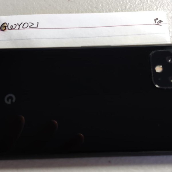 Google Pixel 4 - Unlocked, Black, 128 GB, 6 GB, G020I, Google Edition