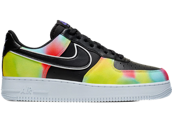 Nike Air Force 1 Low Tie-Dye Black for sale