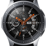 Fair Samsung Galaxy Watch 46mm - Unlocked, Silver, LTE