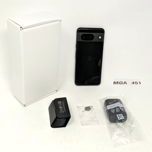 Google Pixel 8 - Unlocked, 256 GB, Obsidian, 8 GB, G9BQD, Sub-6 5G