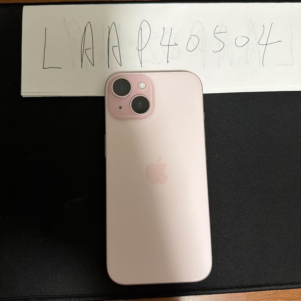 Apple iPhone 15 - Unlocked, 128 GB, Pink, A2846
