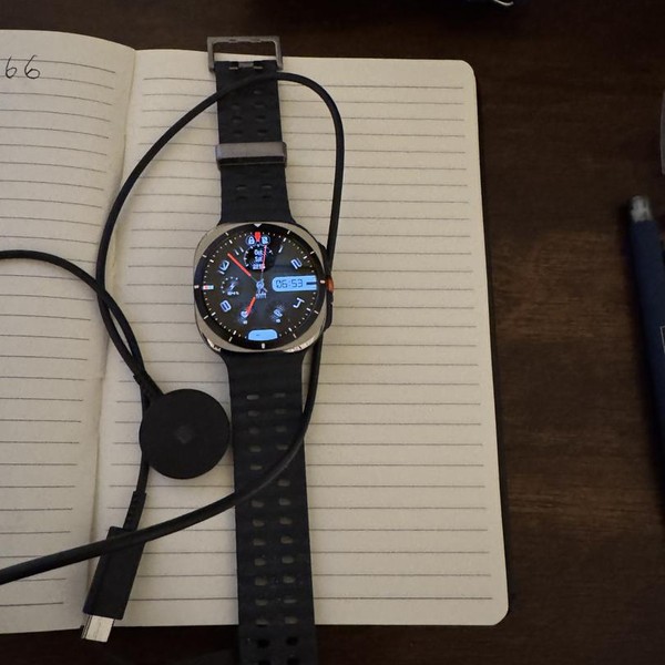 Samsung Galaxy Watch Ultra (2025) - Unlocked, Titanium Silver, SM-L705, 47mm