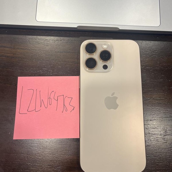 Apple iPhone 16 Pro Max - T-Mobile, 256 GB, Desert, A3084