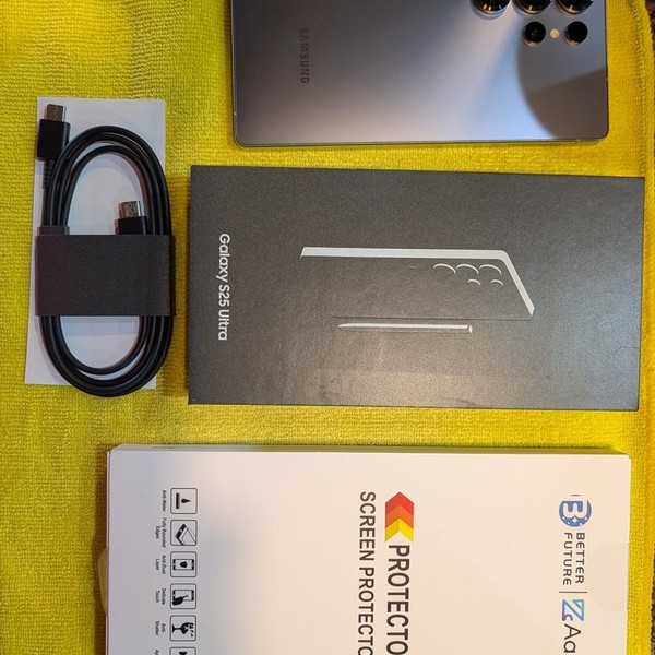 Samsung Galaxy S25 Ultra - Unlocked, 256 GB, Silverblue, 12 GB, SM-S938U1