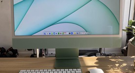 Mint
													iMac 2021 24" - Apple M1, Green, 256 GB, 8 GB, photo 1 of 3