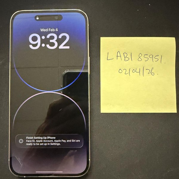 Apple iPhone 14 Pro Max - Unlocked, 128 GB, Silver, A2651