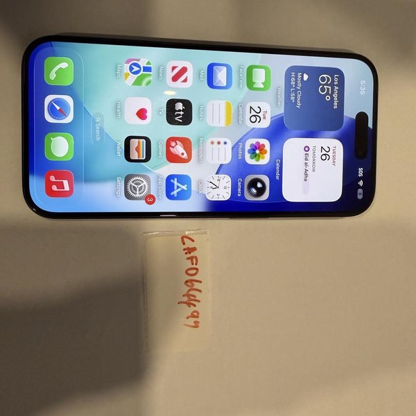 Apple iPhone 15 Pro - Unlocked, 256 GB, Black, A2848