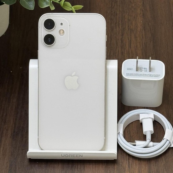Apple iPhone 12 Mini - Unlocked, White, 64 GB, A2176
