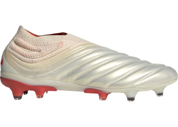 adidas Copa 19+ Firm Ground Cleat Off White Solar Red for sale