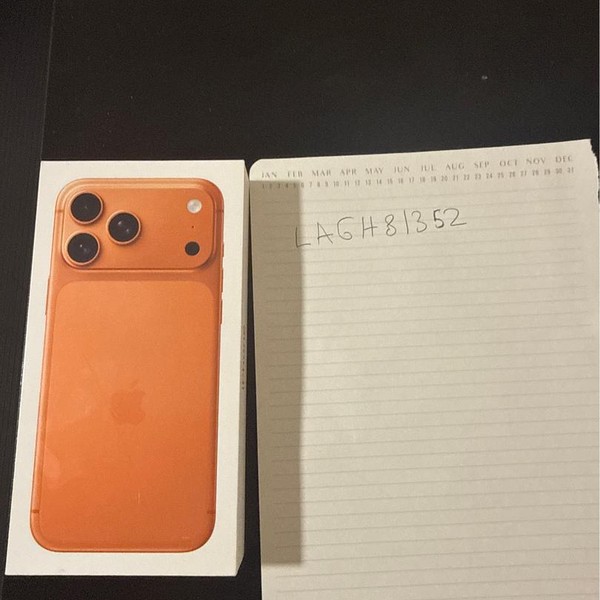 Apple iPhone 17 Pro Max - Unlocked, 2 TB, Cosmic Orange, A3257