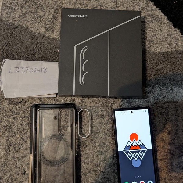 Samsung Galaxy Z Fold7 - Unlocked, 512 GB, Jetblack, 12 GB, SM-F966U1