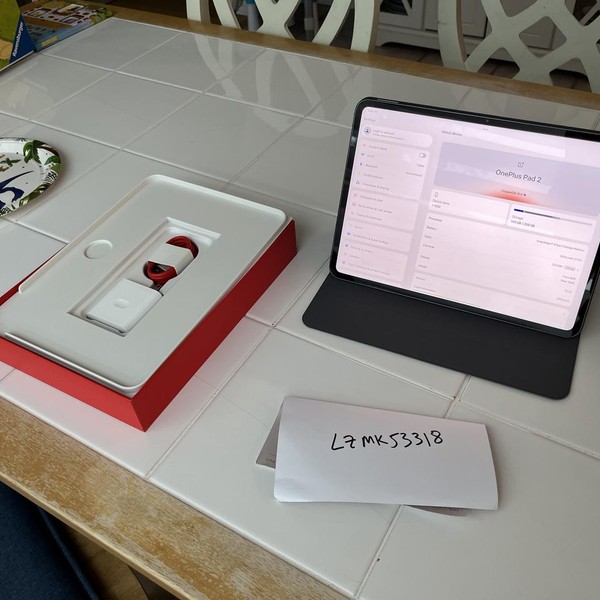 OnePlus Pad 2 - Wi-Fi, Gray, 256 GB, 12 GB