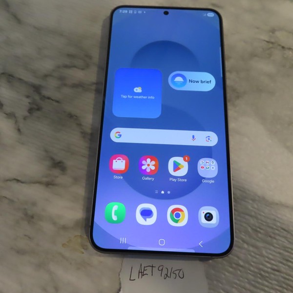 Samsung Galaxy S25 Plus - Verizon, 256 GB, Silver Shadow, 12 GB, SM-S936U