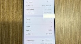 Good
													Apple iPhone 16 Pro Max - Unlocked, Natural, 256 GB, A3084, photo 2 of 7