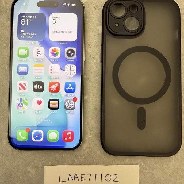 Apple iPhone 15 - T-Mobile, 128 GB, Green, A2846