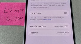 Fair
													Apple iPhone 15 - Unlocked, Blue, 128 GB, A2846, photo 2 of 7