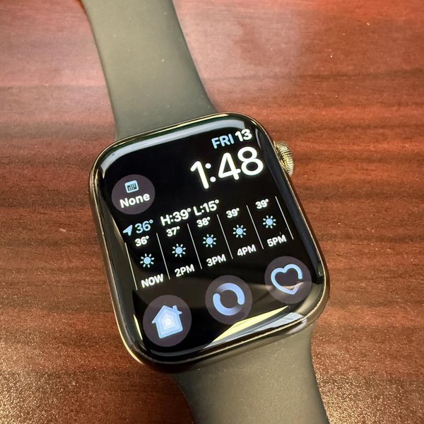 Apple Watch Series 9 45mm - Unlocked, Graphite, A2984 - Cellular, Stainless