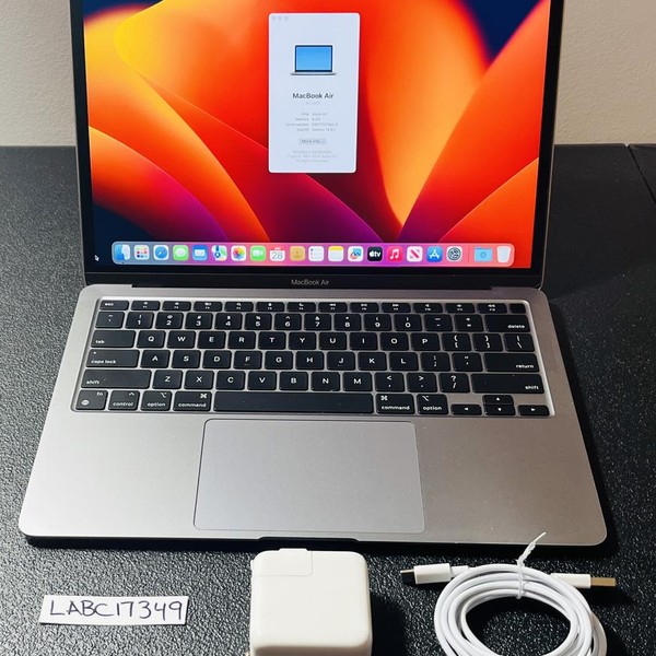 MacBook Air 2020 - 13 inch - Apple M1, Gray, 128 GB, 8 GB