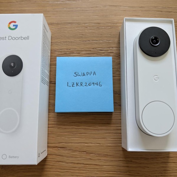 Google Nest Doorbell 2nd Gen (Wired) - White